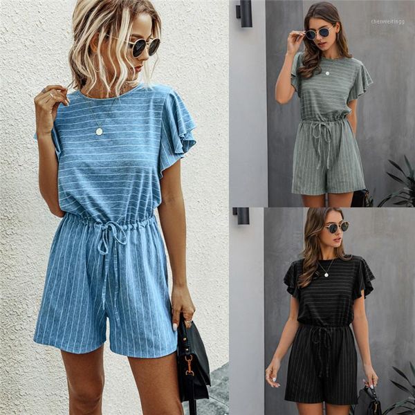 2020 plus size women playsuits casual summer o-neck ruffles striped loose playsuits women1, Black;white
2020 plus size women playsuits casual summer o-neck ruffles striped loose playsuits women1, Black;white