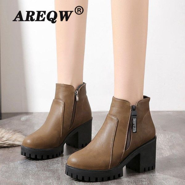 women boots ankle boots fashion pointed toe pu leather short shallow side zipper mid chunky block heel spring autumn shoes, Black
women boots ankle boots fashion pointed toe pu leather short shallow side zipper mid chunky block heel spring autumn shoes, Black