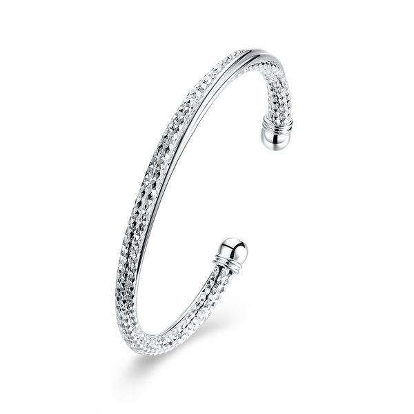 925 wholesale fashion jewelry silver bracelet beautiful jewelry quality good b2689, Black
925 wholesale fashion jewelry silver bracelet beautiful jewelry quality good b2689, Black