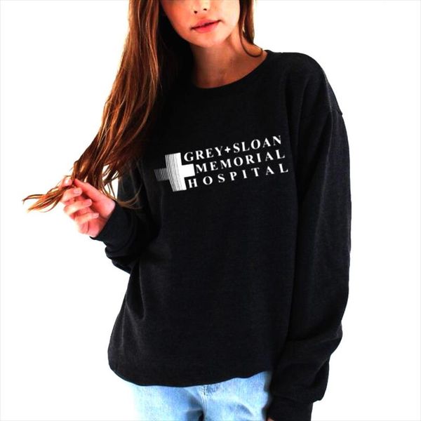 sweatshirt casual long sleeved pullovers hoodies greys anatomy grey sloan memorial hospital hoodie women drop shipping good quality, Black
sweatshirt casual long sleeved pullovers hoodies greys anatomy grey sloan memorial hospital hoodie women drop shipping good quality, Black