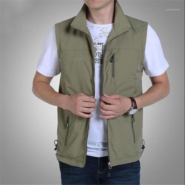vests male with many pockets thin breathable multi pocket vest quick-drying waterproof waistcoat sleeveless jacket tactical vest1, Black;white
vests male with many pockets thin breathable multi pocket vest quick-drying waterproof waistcoat sleeveless jacket tactical vest1, Black;white