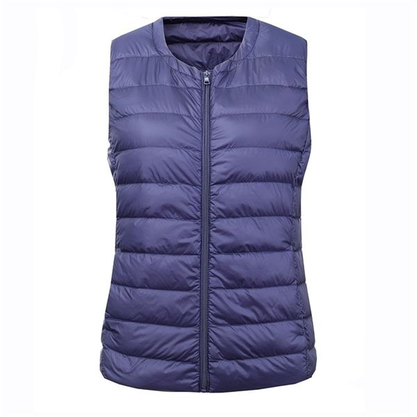 newbang brand large size waistcoat women's warm vest ultra light down vest women portable sleeveless winter warm liner lj201204, Black;white
newbang brand large size waistcoat women's warm vest ultra light down vest women portable sleeveless winter warm liner lj201204, Black;white
