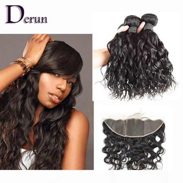 natural wave hair 3 bundles with pre plucked 13x4 lace frontal brazilian peruvian indian malaysian virgin hair bundles, Black
natural wave hair 3 bundles with pre plucked 13x4 lace frontal brazilian peruvian indian malaysian virgin hair bundles, Black