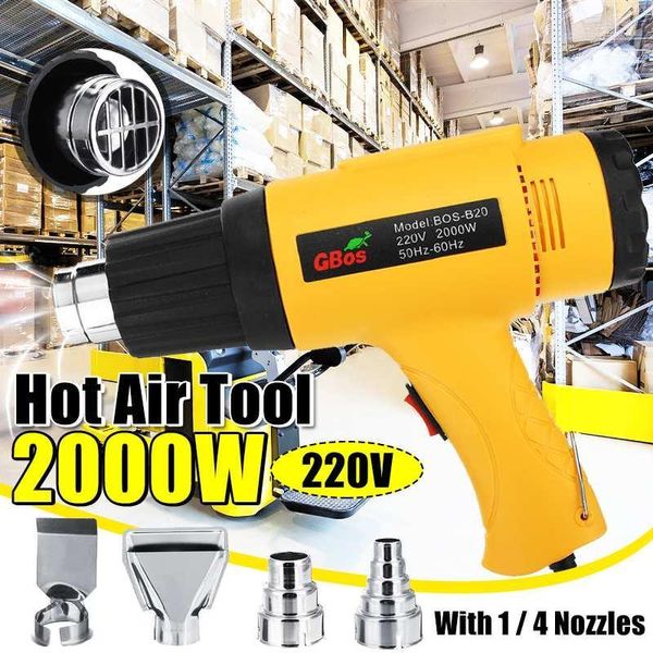 220v using heat gun electric power tool air 2000w dual temperature control gun with nozzle shrink plastic tool1
220v using heat gun electric power tool air 2000w dual temperature control gun with nozzle shrink plastic tool1