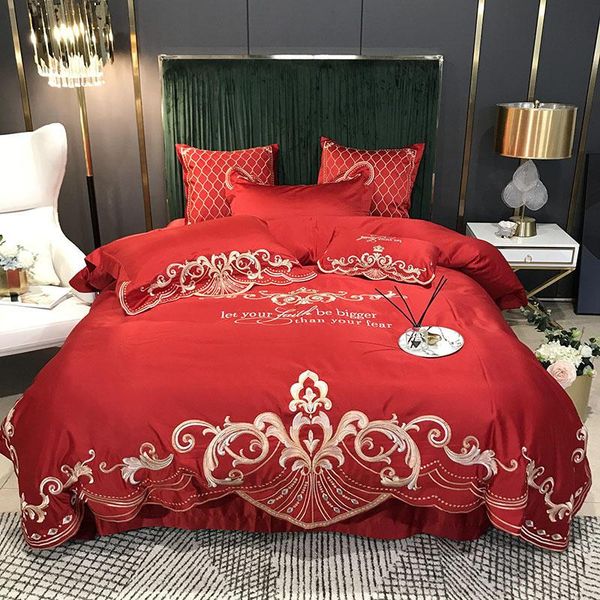 2021 new products 60 pieces of washed silk all cotton embroidery bed set luxury bedding1.8~2.0m king size 4-piece set.
2021 new products 60 pieces of washed silk all cotton embroidery bed set luxury bedding1.8~2.0m king size 4-piece set.