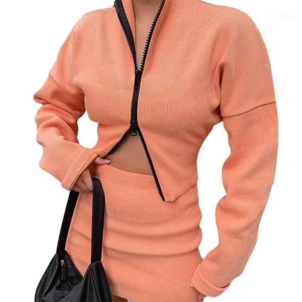 women's tracksuits women jacket + slim skirt, double zipper simple solid color stand-up collar design summer clothing1, Gray
women's tracksuits women jacket + slim skirt, double zipper simple solid color stand-up collar design summer clothing1, Gray