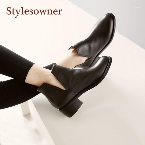 boots stylesowner real leather v-mouth short 4cm mid-heel ankle bootie autumn winter plush casual boots1, Black
boots stylesowner real leather v-mouth short 4cm mid-heel ankle bootie autumn winter plush casual boots1, Black