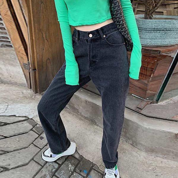 2021 denim mom jeans for women high waist boyfriend ladies full length streetwear wide leg pants black spring mujer clothing1, Blue
2021 denim mom jeans for women high waist boyfriend ladies full length streetwear wide leg pants black spring mujer clothing1, Blue