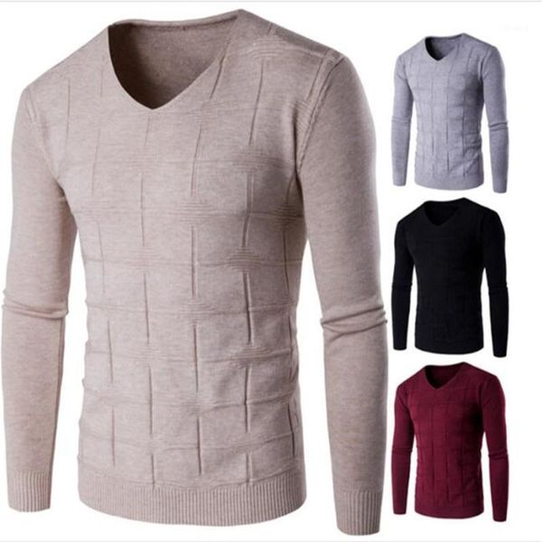 men's sweaters 2021 autumn fashion pullovers men's pure color v-neck plaid long sleeve sweater casual slim knit oversize1, White;black
men's sweaters 2021 autumn fashion pullovers men's pure color v-neck plaid long sleeve sweater casual slim knit oversize1, White;black
