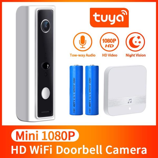 inqmega tuya smart life wireless wifi video intercom doorbell 720p phone call door bell home security night vision camera
inqmega tuya smart life wireless wifi video intercom doorbell 720p phone call door bell home security night vision camera