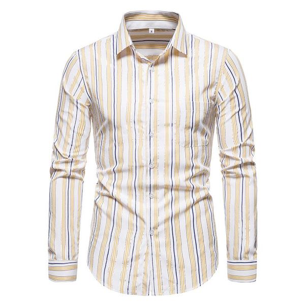 men's dress shirts cyxzftrofl 202 fashion spring summer casual shirt cotton long sleeve striped slim fit stand collar camisa, White;black
men's dress shirts cyxzftrofl 202 fashion spring summer casual shirt cotton long sleeve striped slim fit stand collar camisa, White;black