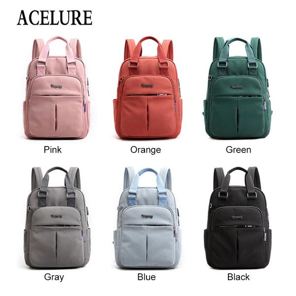 acelure theft usb charge nylon backpack waterproof women school backpacks bagpack school bags teenage girls travel bag yxlyyl
acelure theft usb charge nylon backpack waterproof women school backpacks bagpack school bags teenage girls travel bag yxlyyl