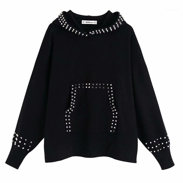 rr hooded sweatshirts women fashion solid knitted sweatshirt women elegant long sleeve sweatshirts female ladies jo1, Black
rr hooded sweatshirts women fashion solid knitted sweatshirt women elegant long sleeve sweatshirts female ladies jo1, Black
