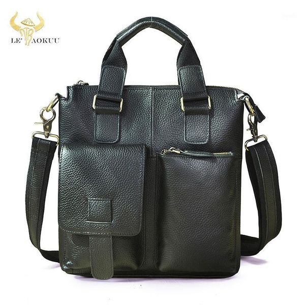 briefcases men natural leather antique vintage business briefcase 12" lapcase attache portfolio tote shoulder messenger bag b2591
briefcases men natural leather antique vintage business briefcase 12" lapcase attache portfolio tote shoulder messenger bag b2591