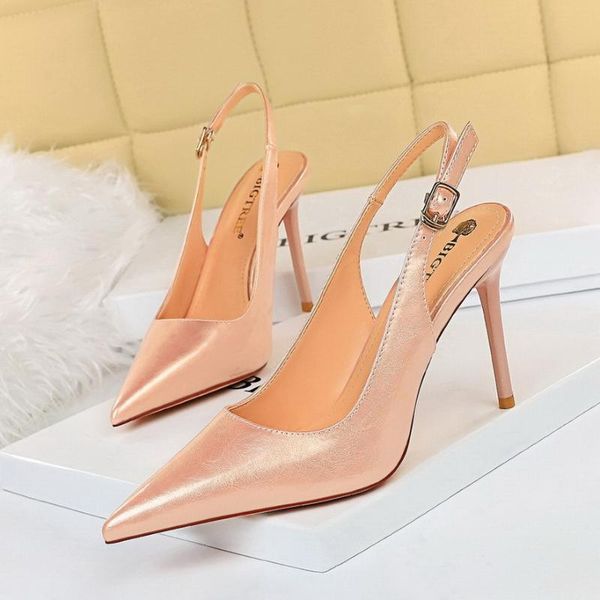 sandals korean women's shoes simple super high-heeled shallow mouth pointy back strap hollowed out and thin single high heels, Black
sandals korean women's shoes simple super high-heeled shallow mouth pointy back strap hollowed out and thin single high heels, Black