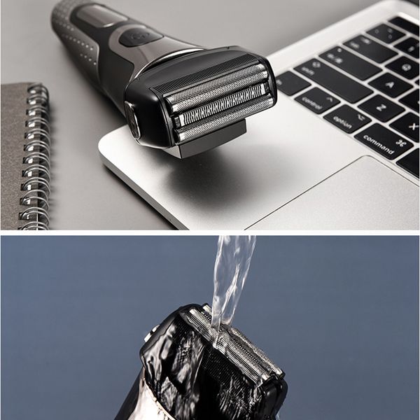 professional electric shaver rechargeable beard electric razor for men face shaving machine male foil cleaning shaver body
professional electric shaver rechargeable beard electric razor for men face shaving machine male foil cleaning shaver body