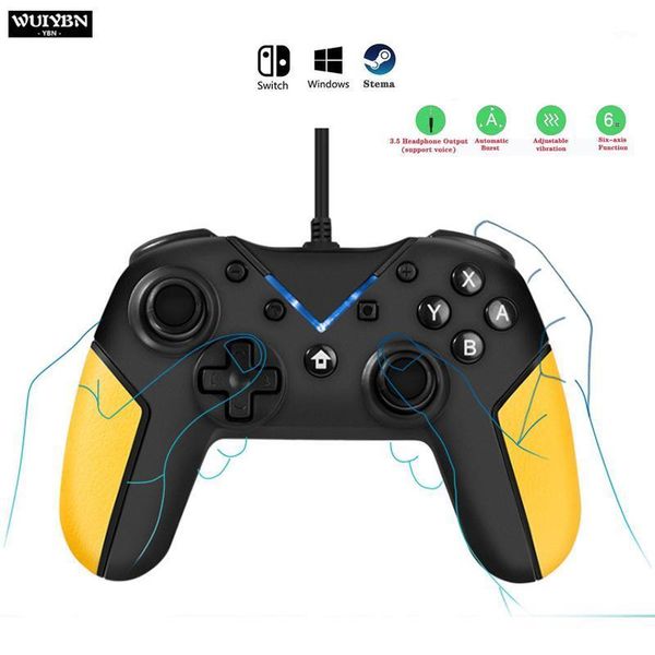 wuiybn gamepad switch controller wired joystick with 3.5 headphone output support for /pc/steam1
wuiybn gamepad switch controller wired joystick with 3.5 headphone output support for /pc/steam1