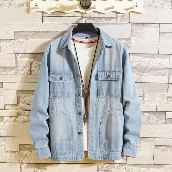 2021 new new fashionable denim jacket streetwear and hanukkah jackets men's clothing r6vv, Black;brown
2021 new new fashionable denim jacket streetwear and hanukkah jackets men's clothing r6vv, Black;brown