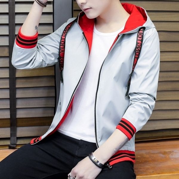 new spring 2021 autumn men's jacket outward double-sided jackets wear rib-jackets dwaterproof sleeve water with thin hood 76vx, Black;brown
new spring 2021 autumn men's jacket outward double-sided jackets wear rib-jackets dwaterproof sleeve water with thin hood 76vx, Black;brown