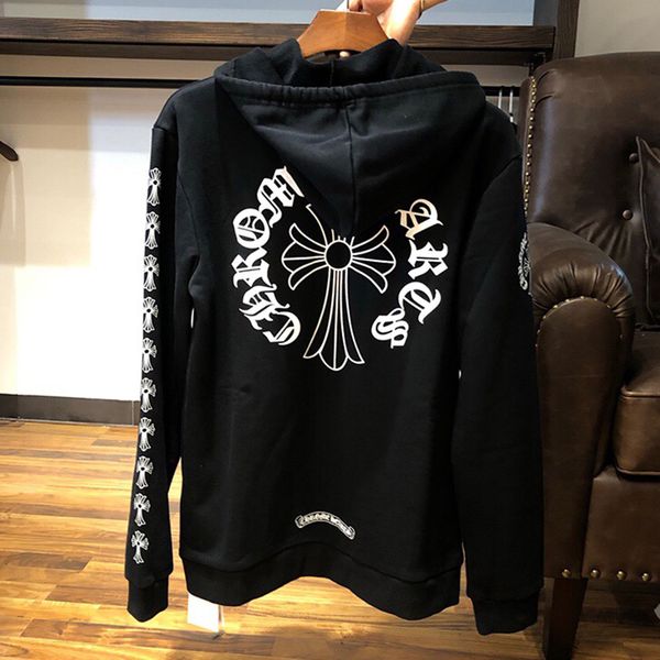 qiudongchao brand croxin coat men's and women's sanskrit big horseshoe loose couple's pure cotton thickened zipper hoodie, Black
qiudongchao brand croxin coat men's and women's sanskrit big horseshoe loose couple's pure cotton thickened zipper hoodie, Black