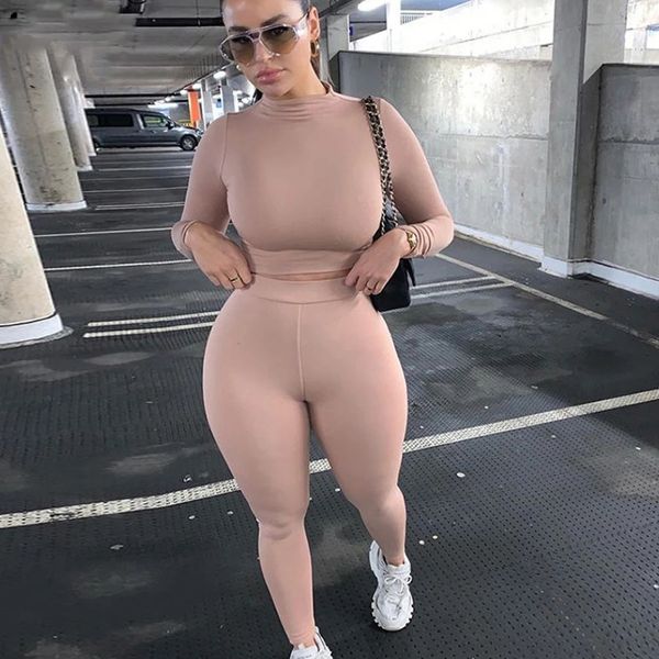 fashion tracksuit women turtleneck full sleeveless crop leggings matching set stretchy sporty fitness casual outfits, Gray
fashion tracksuit women turtleneck full sleeveless crop leggings matching set stretchy sporty fitness casual outfits, Gray