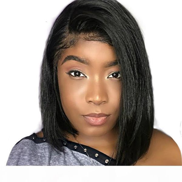 straight short bob wigs 150% density bob wig 13x4 lace front human hair wigs with baby hair wonder girl malaysian non remy hair, Black;brown
straight short bob wigs 150% density bob wig 13x4 lace front human hair wigs with baby hair wonder girl malaysian non remy hair, Black;brown
