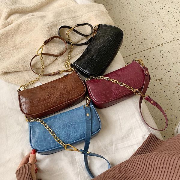 cross body 2021 fashion luxury women shoulder underarm bag lady casual solid messenger handbag female crocodile leather party baguette bags
cross body 2021 fashion luxury women shoulder underarm bag lady casual solid messenger handbag female crocodile leather party baguette bags