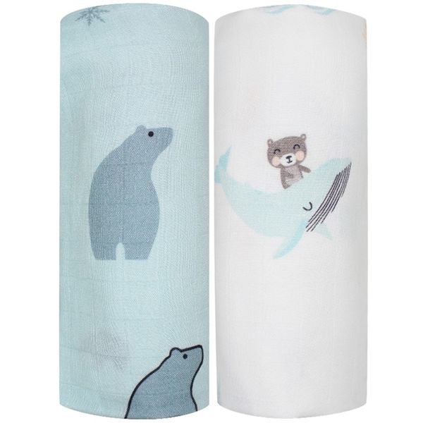 2pcs set bamboo cotton muslin swaddles 120x120cm newborns baby blankets multifunctional infant gauze bath towel hold wraps y201009
2pcs set bamboo cotton muslin swaddles 120x120cm newborns baby blankets multifunctional infant gauze bath towel hold wraps y201009