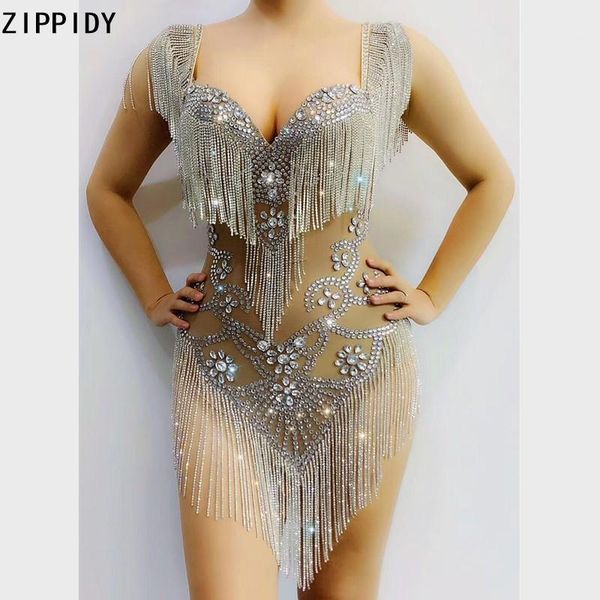 silver rhinestones tassel mesh bodysuit women's birthday prom celebrate wear dj female singer dancer show wear1, Black;red
silver rhinestones tassel mesh bodysuit women's birthday prom celebrate wear dj female singer dancer show wear1, Black;red