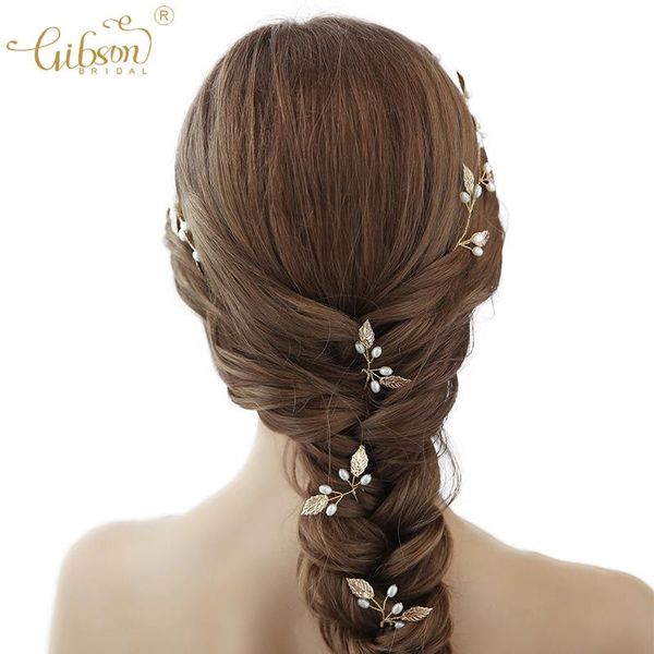 wedding hair jewelry leaf and pearl charm gold color bridal hair vine and pins set bridesmaid dress accessories, Golden;silver
wedding hair jewelry leaf and pearl charm gold color bridal hair vine and pins set bridesmaid dress accessories, Golden;silver