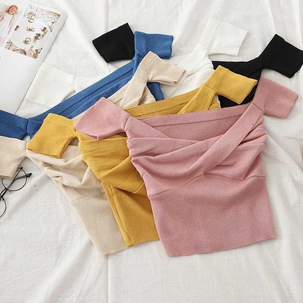 women's sweaters off shoulder sweater women solid pleated crop small size highstreet 2021 summer for women1, White;black
women's sweaters off shoulder sweater women solid pleated crop small size highstreet 2021 summer for women1, White;black