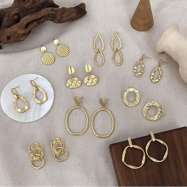 dangle & chandelier vintage metal earrings irregular geometric drop brincos fashion for women 2021 statement jewelry, Silver
dangle & chandelier vintage metal earrings irregular geometric drop brincos fashion for women 2021 statement jewelry, Silver