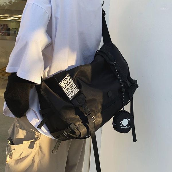new large size men shoulder bags black hip hop street student crossbody bag includ the small bag1
new large size men shoulder bags black hip hop street student crossbody bag includ the small bag1