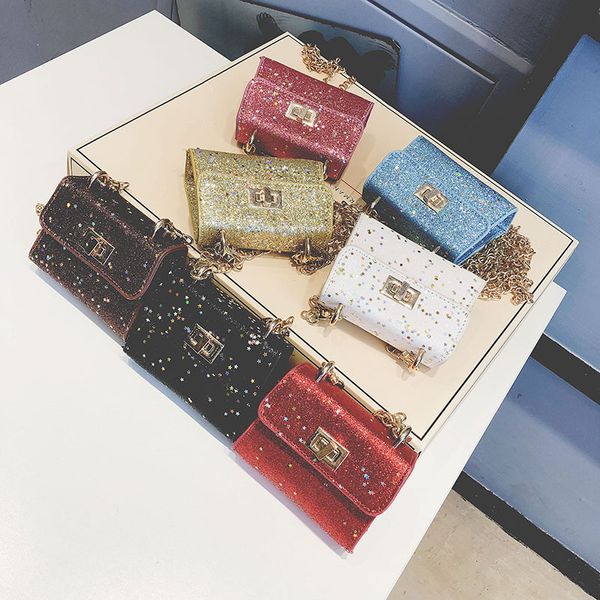 new korean style childrens sequined shoulder bag fashion all-match classy small square bag girl accessories bag wholesale, Black
new korean style childrens sequined shoulder bag fashion all-match classy small square bag girl accessories bag wholesale, Black