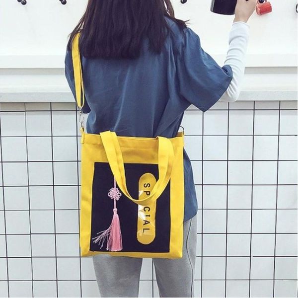 letter printing shoulder tote bags 2020 korean style simple wild package with chinese knot fashion hit color canvas handbag
letter printing shoulder tote bags 2020 korean style simple wild package with chinese knot fashion hit color canvas handbag