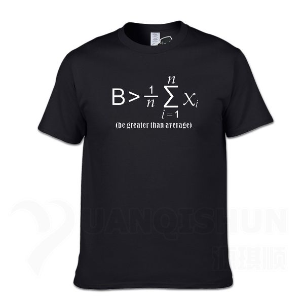 16 цветов мода tshirt быть больше, чем средний прохладный дизайн math печатается с коротким рукавом топы смешной тройники толстовка с капюшо
16 цветов мода tshirt быть больше, чем средний прохладный дизайн math печатается с коротким рукавом топы смешной тройники толстовка с капюшо