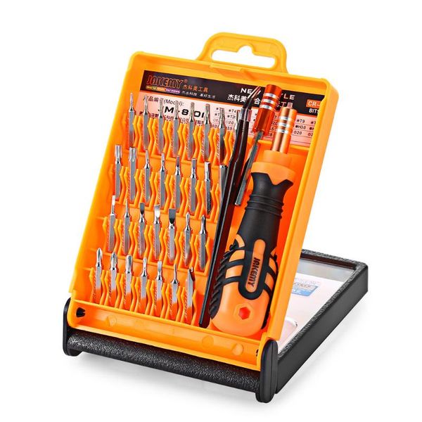 jakemy 33 in 1 precision screwdriver set disassemble for tablets phone computer lappc watch mini electronic repair tools kit
jakemy 33 in 1 precision screwdriver set disassemble for tablets phone computer lappc watch mini electronic repair tools kit