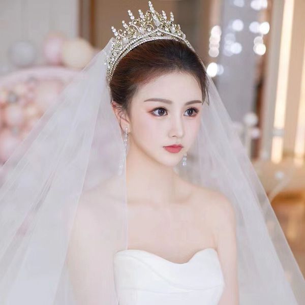 tmstyle handmade diamond golden inlaid alloy bridal wedding headdress crown ornament m, Silver
tmstyle handmade diamond golden inlaid alloy bridal wedding headdress crown ornament m, Silver