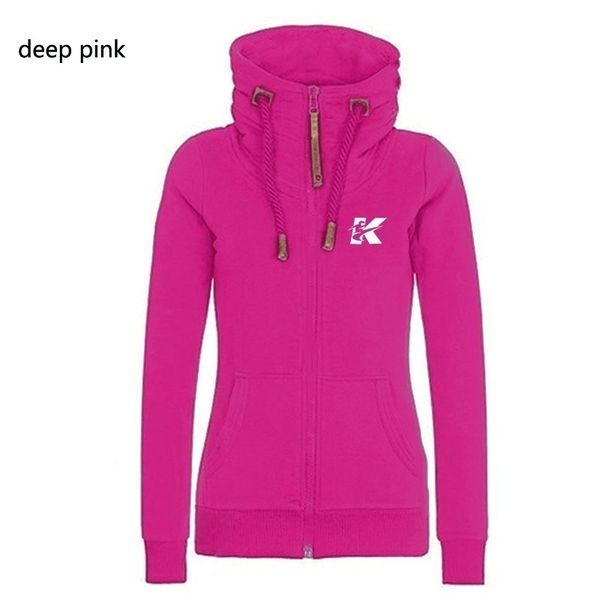 New autumn and winter hooded drawstring fleece zipper loose slim slimming printed jacket women can be customized, Black
New autumn and winter hooded drawstring fleece zipper loose slim slimming printed jacket women can be customized, Black