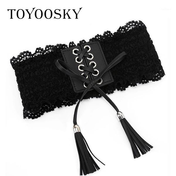 2020 new arrival designer simple elastic corset lace women wide belt with tassel elegant belts for women highquality girdle belt1, Black;brown
2020 new arrival designer simple elastic corset lace women wide belt with tassel elegant belts for women highquality girdle belt1, Black;brown