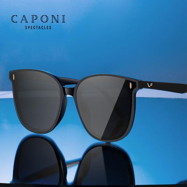 sunglasses caponi fashion women protect eyes uv400 nylon lense vintage sun glasses 2021 female eyewear cp7456, White;black
sunglasses caponi fashion women protect eyes uv400 nylon lense vintage sun glasses 2021 female eyewear cp7456, White;black