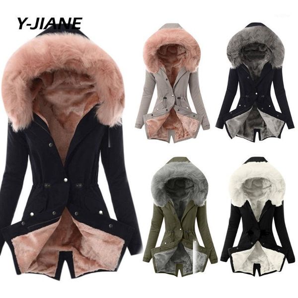 warm female jacket fashion mid long wadded coat outwear plus size s-3xl women parkas winter coats hooded thick cotton #g31, Black
warm female jacket fashion mid long wadded coat outwear plus size s-3xl women parkas winter coats hooded thick cotton #g31, Black