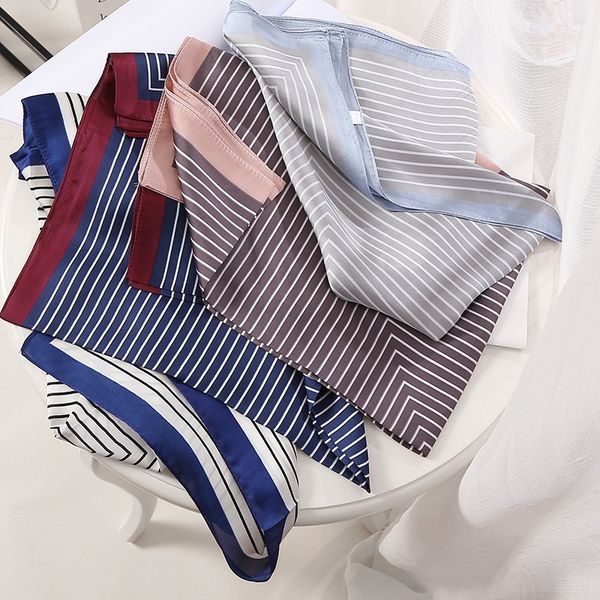 fashion print kerchief silk satin hair scarf for women small shawls neck scarfs 70cm square headband bandana scarves for ladies t200429, Blue;gray
fashion print kerchief silk satin hair scarf for women small shawls neck scarfs 70cm square headband bandana scarves for ladies t200429, Blue;gray