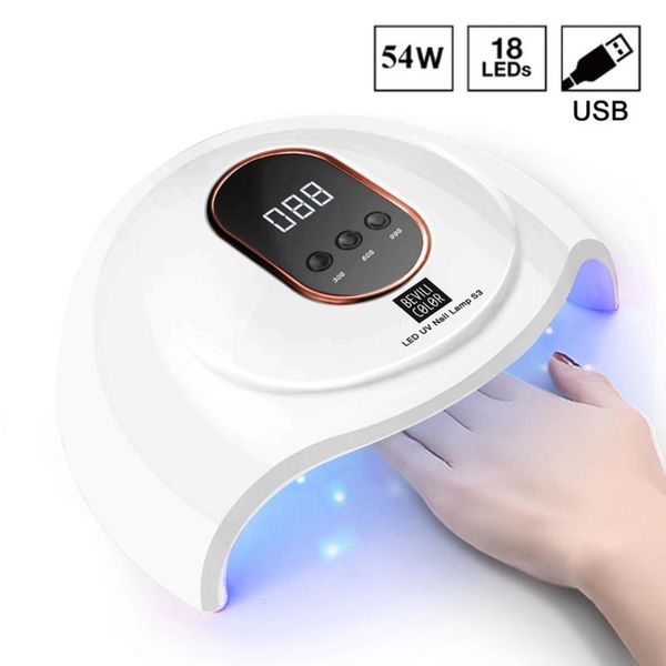 54w uv led nail lamp nail dryer fast drying gel polish lamp for drying nails manicure machine gel curing art tool
54w uv led nail lamp nail dryer fast drying gel polish lamp for drying nails manicure machine gel curing art tool