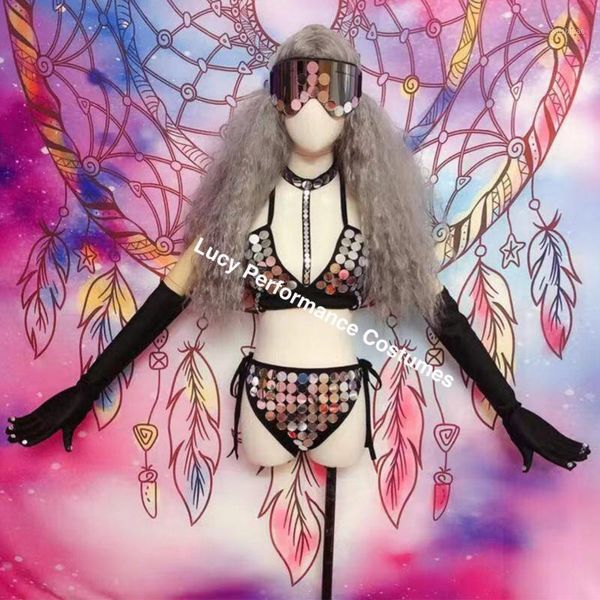 new mirror bikini set black swimsuit pole dance jazz dance costume rave gogo dancer outfit dj singer wear1, Black;red
new mirror bikini set black swimsuit pole dance jazz dance costume rave gogo dancer outfit dj singer wear1, Black;red