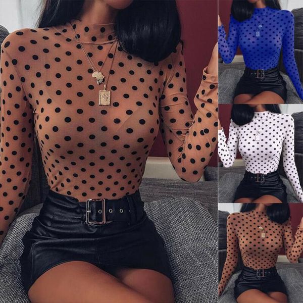 женщины осень с длинным рукавом футболки dot водолазку тонкий bodycon sexy повседневный winter inner outer wear, White
женщины осень с длинным рукавом футболки dot водолазку тонкий bodycon sexy повседневный winter inner outer wear, White