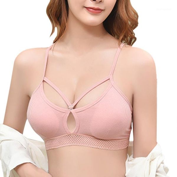 bras women soft cross back solid color wire lingeries push up sport fitness female intimate underwear 1, Red;black
bras women soft cross back solid color wire lingeries push up sport fitness female intimate underwear 1, Red;black