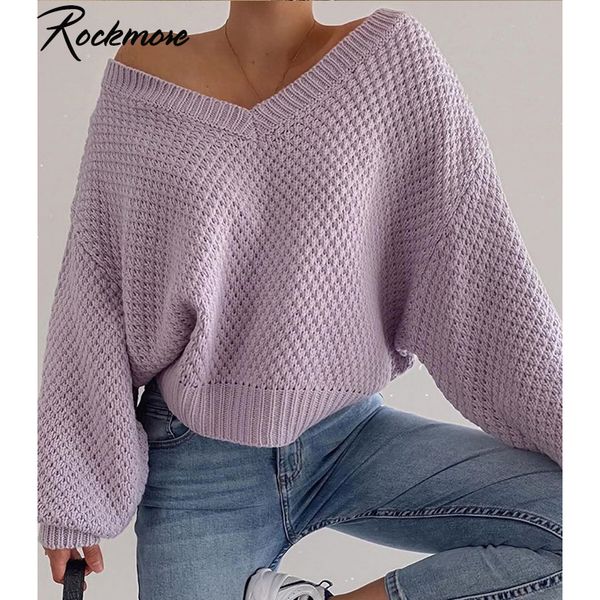 rockmore knitted v neck sweaters for women plus size pullovers long sleeve streetwear cardigans oversized solid jumpers autumn, White;black
rockmore knitted v neck sweaters for women plus size pullovers long sleeve streetwear cardigans oversized solid jumpers autumn, White;black