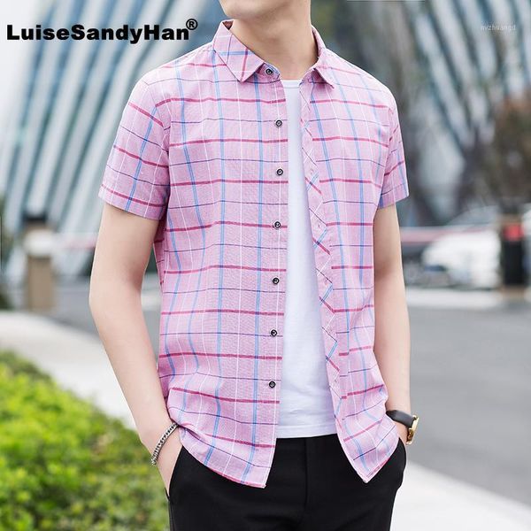 men shirt spring summer short sleeve business casual shirts fashion classic plaid mens clothing men shirt short sleeve1, White;black
men shirt spring summer short sleeve business casual shirts fashion classic plaid mens clothing men shirt short sleeve1, White;black