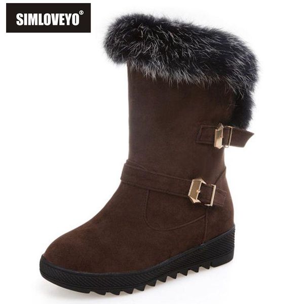 simloveyo ankle boots snow new arrival concise buckle slip-on fur casual winter hair round toe grind arenaceous warm b067, Black
simloveyo ankle boots snow new arrival concise buckle slip-on fur casual winter hair round toe grind arenaceous warm b067, Black
